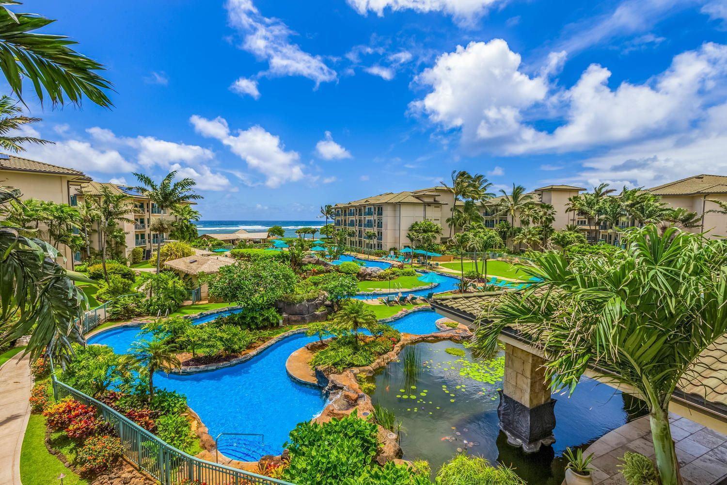 Waipouli Beach Resort Penthouse Beautiful Oceanview Aloha! Ac Pool Kapa'a Buitenkant foto